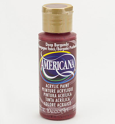 DecoArt Americana Acrylics – Deep Burgundy 59ml
