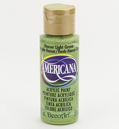 DecoArt Americana Acrylics – Hauser Light Green 59ml