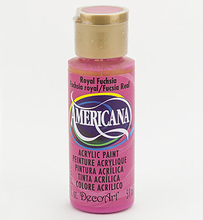 DecoArt Americana Acrylics – Royal Fuchsia 59ml