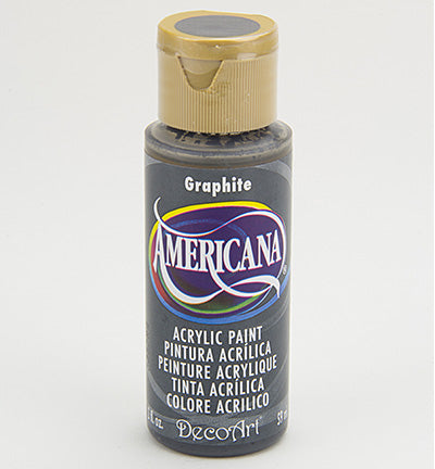 DecoArt Americana Acrylics – Graphite 59ml