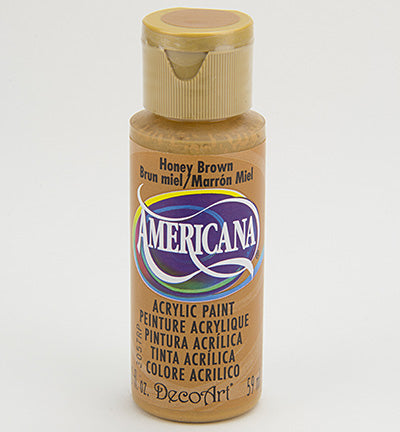 DecoArt Americana Acrylics – Honey Brown 59ml