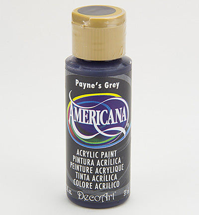 DecoArt Americana Acrylics – Paynes Grey 59ml