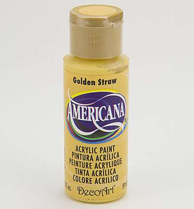 DecoArt Americana Acrylics – Golden Straw 59ml