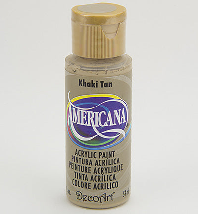 DecoArt Americana Acrylics – Khaki Tan 59ml