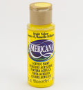 DecoArt Americana Acrylics – Bright Yellow 59ml