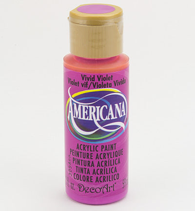 DecoArt Americana Acrylics – Vivid Violet 59ml