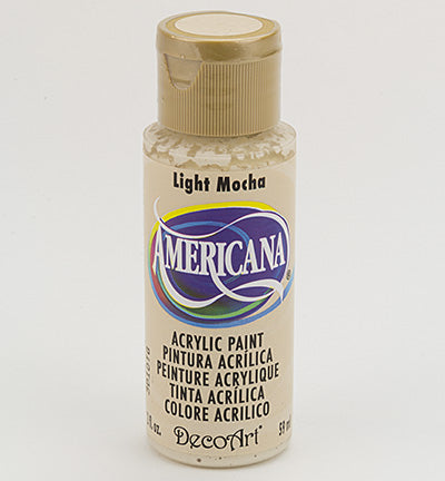 DecoArt Americana Acrylics – Light Mocha 59ml