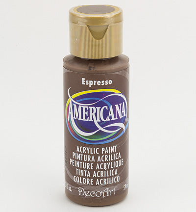 DecoArt Americana Acrylics – Espresso 59ml