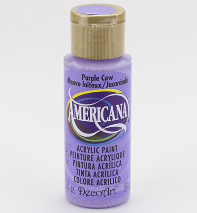 DecoArt Americana Acrylics – Purple Cow 59ml