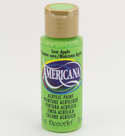 DecoArt Americana Acrylics – Sour Apple 59ml
