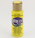 DecoArt Americana Acrylics – Lemon Yellow (transparent) 59ml