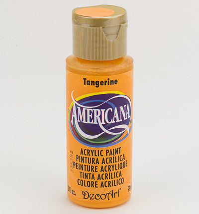 DecoArt Americana Acrylics – Tangerine (transparent) 59ml