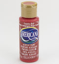 DecoArt Americana Acrylics – Country Red 59ml