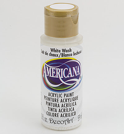 DecoArt Americana Acrylics – White Wash 59ml