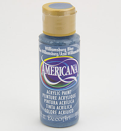 DecoArt Americana Acrylics – Williamsburg Blue 59ml