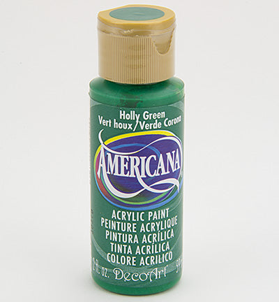 DecoArt Americana Acrylics – Holly Green 59ml