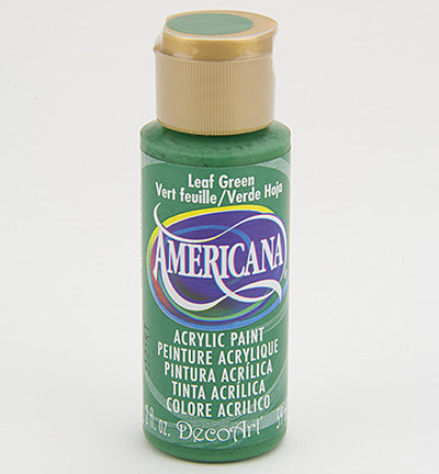 DecoArt Americana Acrylics – Leaf Green 59ml