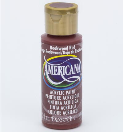 DecoArt Americana Acrylics – Rookwood Red 59ml