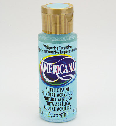DecoArt Americana Acrylics – Whispering Turquoise 59ml