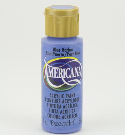 DecoArt Americana Acrylics – Blue Harbor 59ml