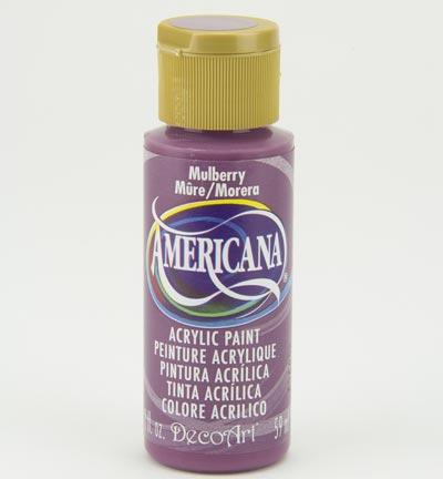 DecoArt Americana Acrylics – Mulberry 59ml