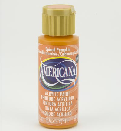 DecoArt Americana Acrylics – Spiced Pumpkin 59ml