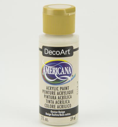 DecoArt Americana Acrylics – Oyster Beige 59ml