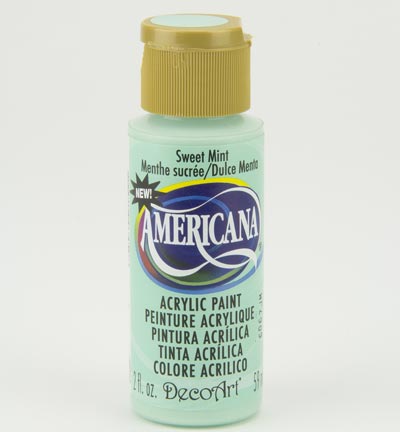 DecoArt Americana Acrylics – Sweet Mint 59ml