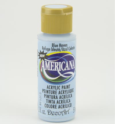 DecoArt Americana Acrylics – Blue Haven 59ml