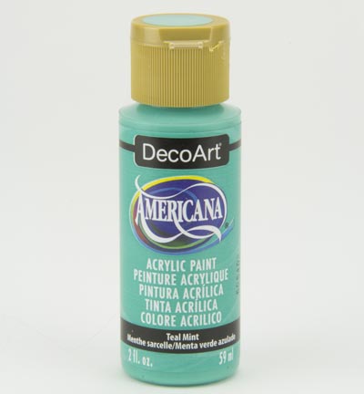 DecoArt Americana Acrylics – Teal Mint 59ml
