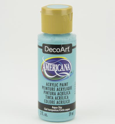 DecoArt Americana Acrylics – Aqua Sky 59ml