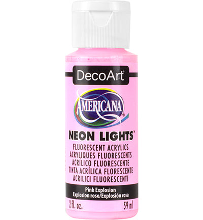 DecoArt Americana Acrylics – Neon Lights Pink Explosion
