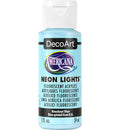 DecoArt Americana Acrylics – Neon Lights Knockout Blue