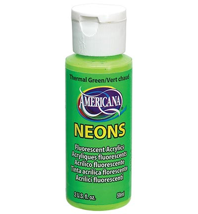 DecoArt Americana Acrylics – Neon Thermal Green