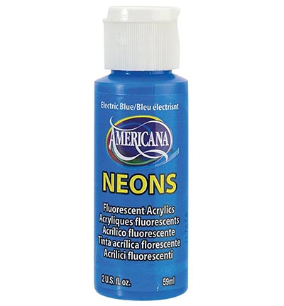 DecoArt Americana Acrylics – Neon Electric Blue
