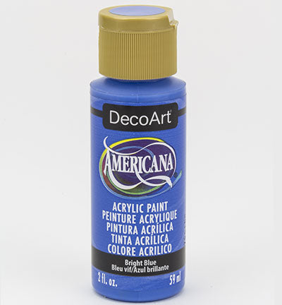 DecoArt Americana Acrylics – Bright Blue 59ml