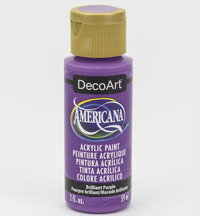 DecoArt Americana Acrylics – Brilliant Purple 59ml
