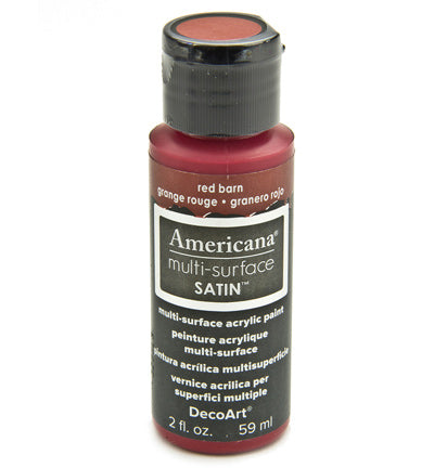 Americana Multi-surface Acrylics Red Barn