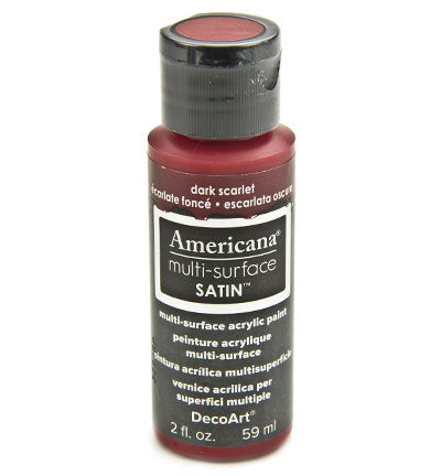 Americana Multi-surface Acrylics Dark Scarlet
