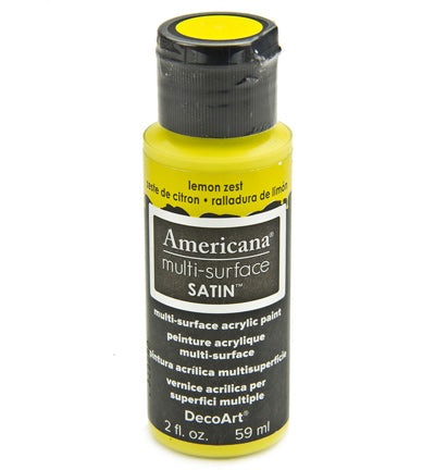 Americana Multi-surface Acrylics Lemon Zest