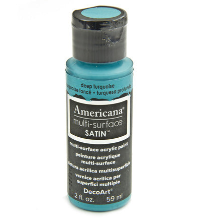 Americana Multi-surface Acrylics Deep Turquoise