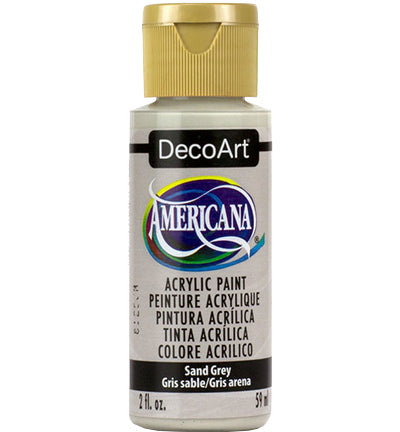 DecoArt Americana Acrylics – Sand Grey 59ml