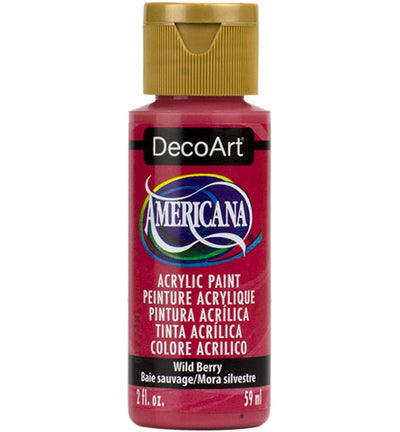 DecoArt Americana Acrylics – Wild Berry 59ml