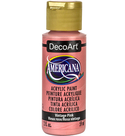 DecoArt Americana Acrylics – BVintage Pink 59ml