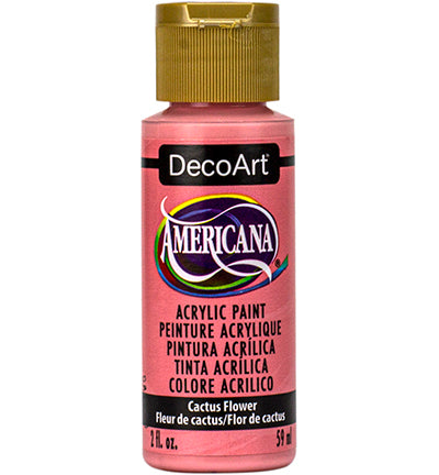 DecoArt Americana Acrylics – Cactus Flower 59ml