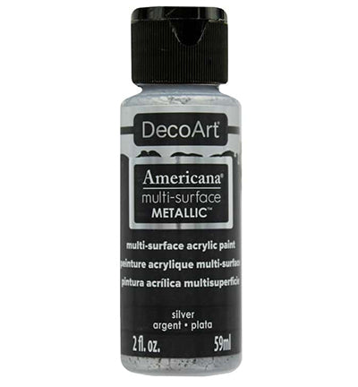 Americana Multi-surface Acrylics Metallics Silver