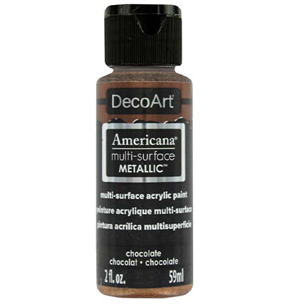 Americana Multi-surface Acrylics Metallics Chocolate