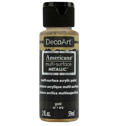 Americana Multi-surface Acrylics Metallics Gold