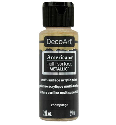 Americana Multi-surface Acrylics Metallics Champagne