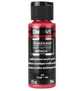 Americana Multi-surface Acrylics Metallics Red